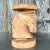 Vintage Boho Carved Wood Horse Head Low Stool For Sale In West Palm - Image 6 of 9