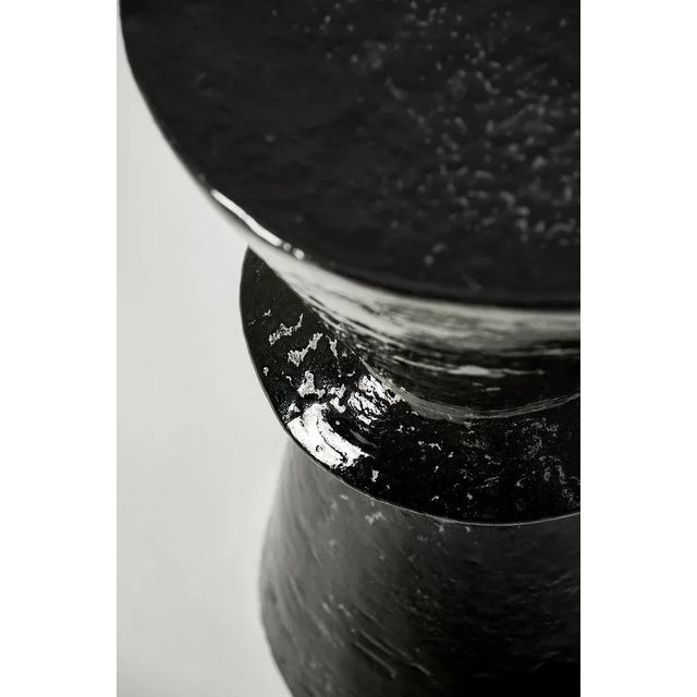 Black Pawn Side Table by Perler For Sale - Image 4 of 9