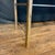 Antique French Balcony Console Table With Marble Top & Gold Figural Wrought Iron For Sale - Image 10 of 10