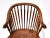 English 19th C. Windsor Style Accent Chair With Dolphin Head Arms For Sale - Image 3 of 13