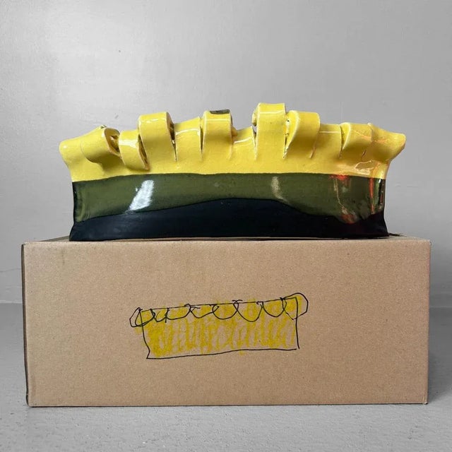 Mid-Century Ceramic Ikebana Centerpiece, Japan, 1950s For Sale - Image 6 of 18