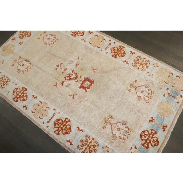 Early 20th Century Turkish Mudjur Antique Rug - 3'4" x 5'7" For Sale - Image 5 of 8