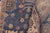Textile Rustic Kazak Southwestern Light Blue/Beige Wool Rug - 3'10''x6'0'' For Sale - Image 7 of 10