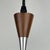 Vintage Pendant Lamp in Glass and Wood from Targetti Sankey, Italy, 1970s For Sale - Image 9 of 12