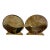 Vintage Brass Scallop Seashell Bookends, Pair For Sale