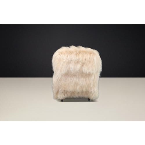 Art Deco Lounge Chair in Icelandic Sheepskin and Bentwood from Jindřich Halabala, 1940s For Sale - Image 9 of 11