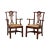 Chippendale Style Solid Mahogany Pair Armchairs For Sale - Image 13 of 13