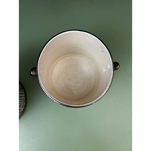 John Rosselli Pair of Vintage John Rosselli Cachepot For Sale - Image 4 of 5