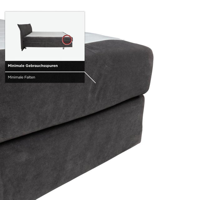 Grey Fabric Bed from Musterring For Sale - Image 9 of 16