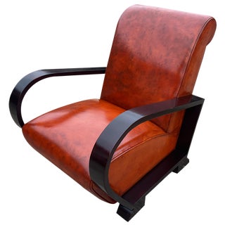 Art Deco Armchair by Jindřich Halabala for Up Závody For Sale