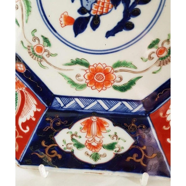 Japanese Imari Porcelain Chargers, Set of 2 For Sale - Image 11 of 14