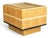Mid-Century Modern Pair of 1960s Scandinavian Modern Oak End Tables With Rattan Tops For Sale - Image 3 of 15