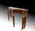 Late 20th Century Maitland-Smith Egyptian Revival Style Flame Mahogany & Ormolu Console Table For Sale - Image 5 of 10