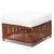 This beautifully stick rattan “Nantucket” Ottoman features classic Walnut Finished stick rattan framing with tightly woven...