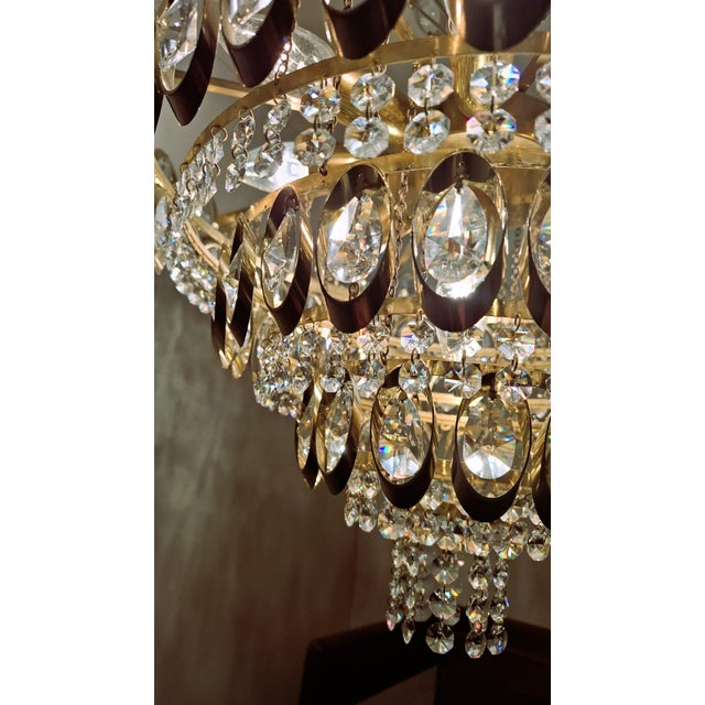 Traditional Chandelier attributed to Christoph Palme for Palwa, 1960s For Sale - Image 3 of 18