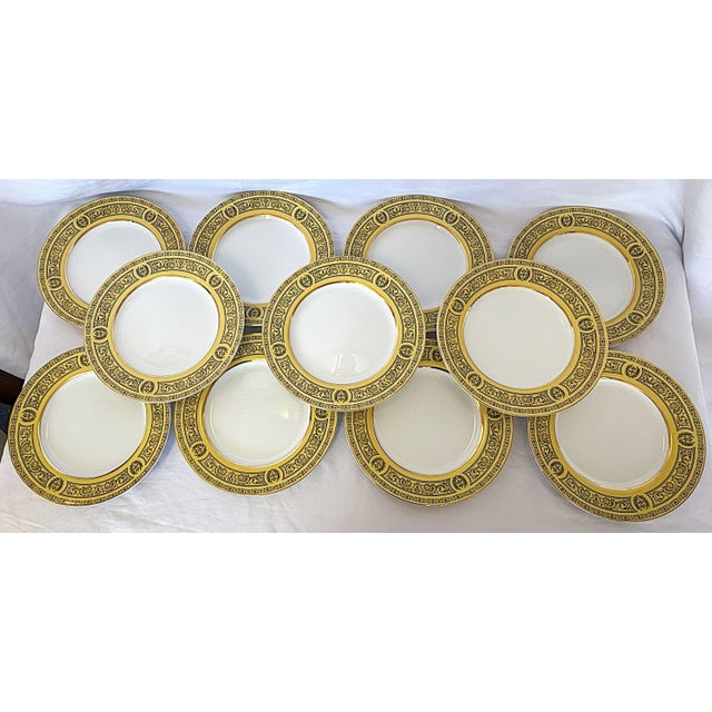 Yellow Vintage 'Golden Damask' Fine China Made in Japan- Miscellaneous 21 Piece Set For Sale - Image 8 of 18