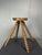 Mid-Century Bobbin Wood Turned French Farm House Stool, France, 1960s For Sale - Image 12 of 15