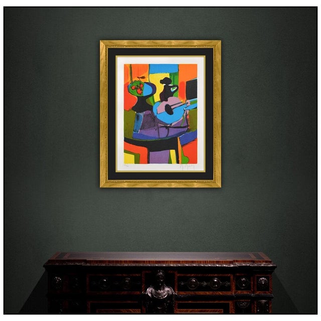 Message us to inquire about custom framing options! (Included for free with every purchase) The artwork here, "Abstract...
