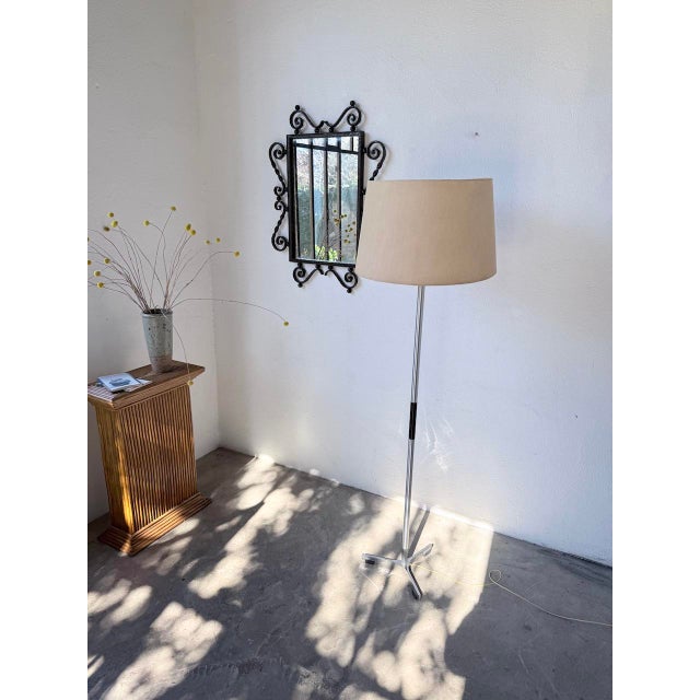 1970s Vintage Chrome Tripod Floor Lamp, 1970s For Sale - Image 5 of 18