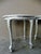 1970s Vintage Hollywood Regency Style Marble Topped Tables - a Pair For Sale In Miami - Image 6 of 9