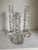 Glass Van Day Truex (After), Pair Oversized Faux Rock Crystal Candlesticks For Sale - Image 7 of 8