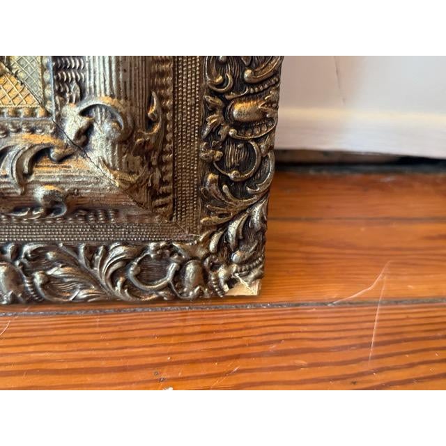 Gold Early 20th Century Italianate Gilt Wood Mirror For Sale - Image 8 of 9