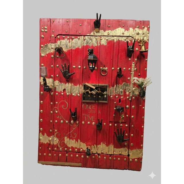 "The Storyteller Door" Once Upon a Time Statement Door For Sale - Image 10 of 10