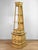1970s Vintage Hollywood Regency Obelisk Pyramid Etagere Cabinet Stand For Sale - Image 5 of 15