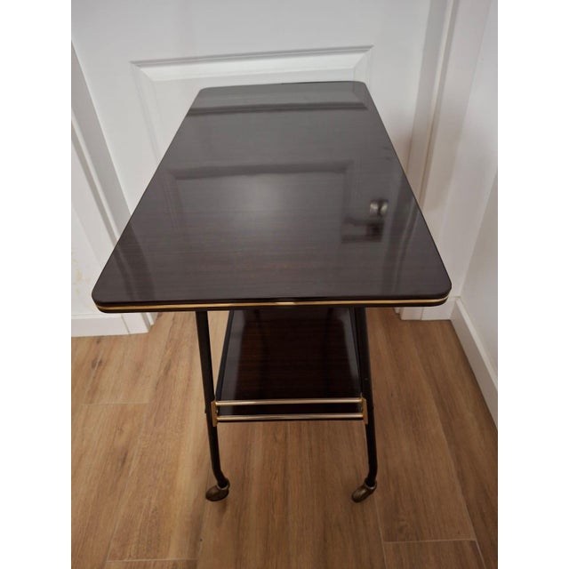 Metal French Bar Table, 1960s-1970s For Sale - Image 7 of 11