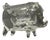 Glass Sculpture Pin in Pig in Pig by Roberto Niederer, 1970s For Sale