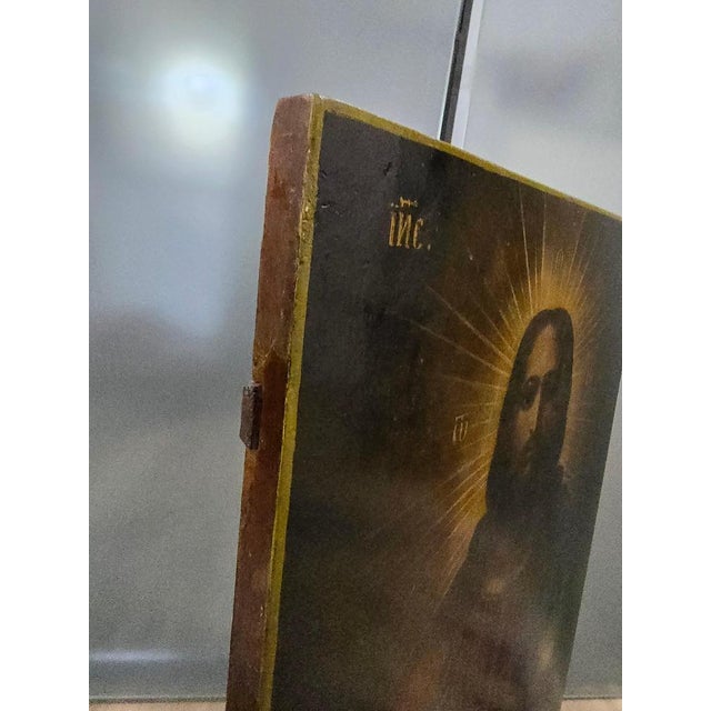 19th Century Orthodox Icon of the Pantocrator For Sale - Image 10 of 13