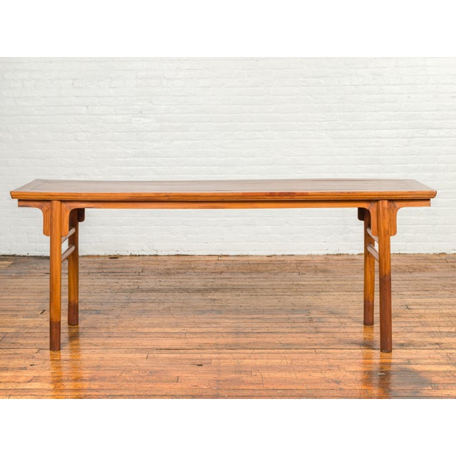 Chinese Ming Dynasty Style Elmwood Altar Console Table ...