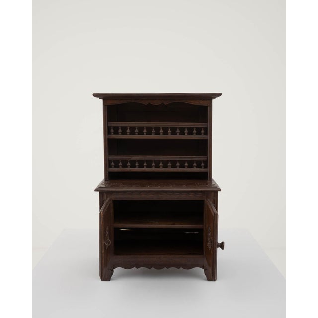 Miniature Wooden Cabinet from Nineteenth-Century France For Sale - Image 17 of 18