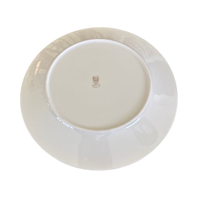 Mid-Century Modern Vintage Lenox Tempo Gold Geometric Salad Plate For Sale - Image 3 of 6