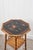 Wood 19th Century Octagon Bamboo Two-Tier Side Table With Lacquered Top For Sale - Image 7 of 10