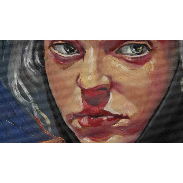 Contemporary Valeriya Shebelnichenko, Self Series: Intro-Inspection, Oil Painting, 2022 For Sale - Image 3 of 6