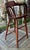American Antique Windsor Child's High Chair - C 1840 Pennsylvania Primitive For Sale - Image 3 of 8