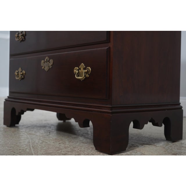 Statton Old Towne Cherry Pull Out Bachelor Chest For Sale - Image 9 of 18