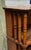 Late 20th Century 1970s Regency Revival Faux Bamboo Carved Walnut Bookcase For Sale - Image 5 of 7