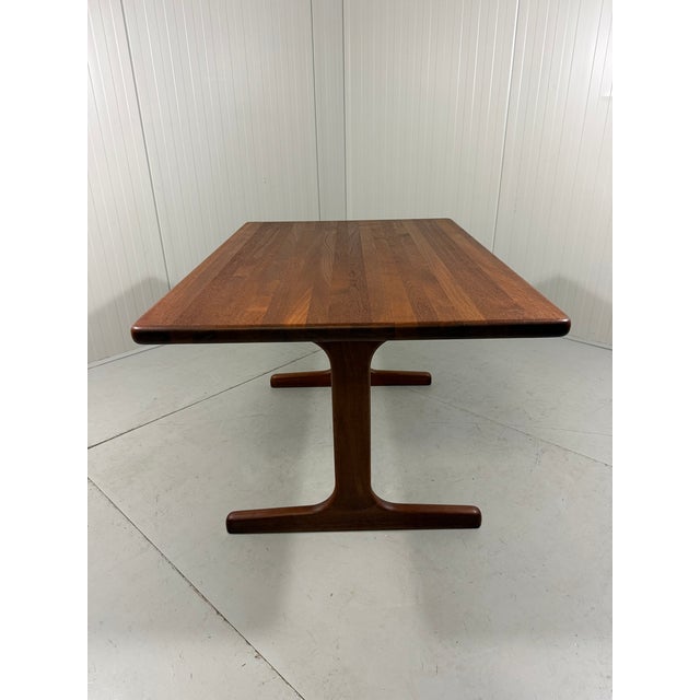 Vintage Teak Dining Table, Denmark, 1970s For Sale - Image 15 of 18