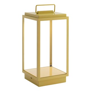 Tekna Blakes Table Lamp in Bronze With Maize Lacquer For Sale