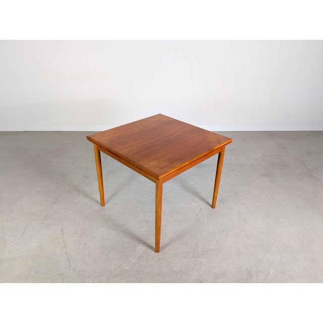 Vintage Danish Extendable Teak Dining Table, 1960s For Sale - Image 4 of 13