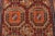 1970s Caucasian Runner 4'3'' X 10'5'' Red Wool Semi-Antique Tribal Hand-Knotted Rug For Sale - Image 5 of 14