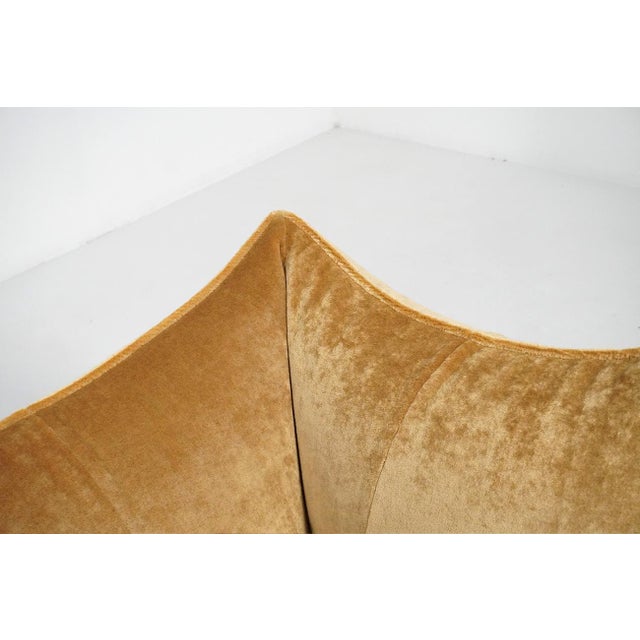 1980s Set of Le Bambole Lounge Chairs in Mohair by Mario Bellini for B&B Italia, 1980s For Sale - Image 5 of 13