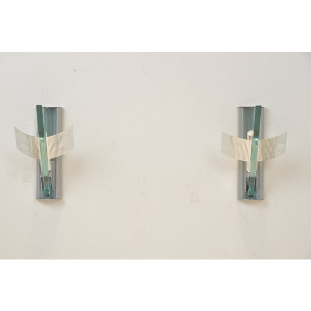 The artemide icaro is a rare designer wall lamp from the late 1980s, designed by carlo forcolini for the premium italian...