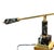 Mid-Century Modern Vintage Brass and Marble Counter-Balance Desk Lamp For Sale - Image 3 of 13