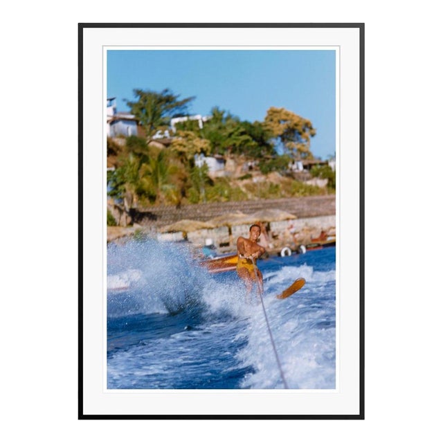 Toni Frissell 'Acapulco Waterskier' Archival Pigment Print Framed in Black For Sale