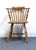 Late 20th Century Conant Ball Solid Hard Rock Maple Colonial Early American Spindle Back Dining Side Chair 3525 2111 For Sale - Image 5 of 9