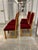 Set of 6 1970s Danish Oak Dining Chairs - Style of Henning Kjærnulf - Original Red Mohair For Sale - Image 12 of 18