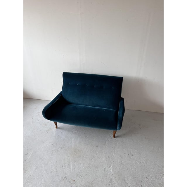 1950s Mid-Century Scandinavian Double Sofa, Norway, 1950s For Sale - Image 5 of 11